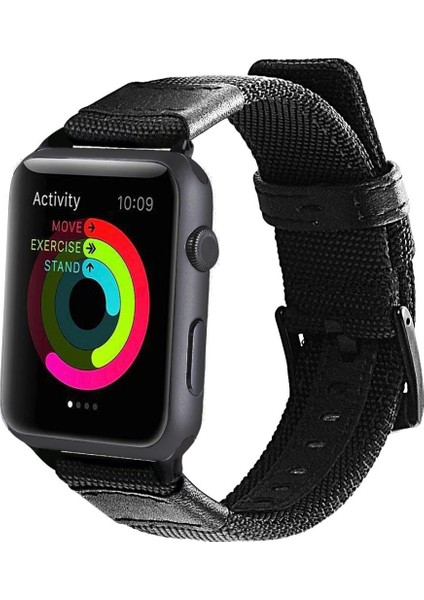 puluz Apple Watch Uyumlu Series 7 Için 41Mm / 6 & Se & 5 & 4 40Mm / 3 & 2 & 1 38Mm Kordonlu Saat Siyah (Yurt Dışından) modelleri