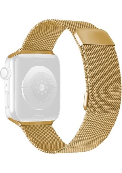 puluz Apple Watch Uyumlu Series 7 Için Ayarlanabilir Kayış 45Mm / 6 & Se & 5 & 4 44Mm / 3 & 2 & 1 42Mm Altın (Yurt Dışından)