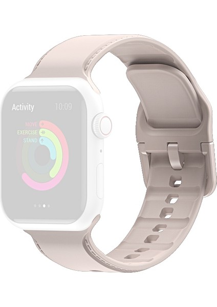 puluz Apple Watch Uyumlu 7 45Mm / 6&Se&5&4 44Mm / 3&2&1 42Mm Için Kayış Et Pembesi (Yurt Dışından)