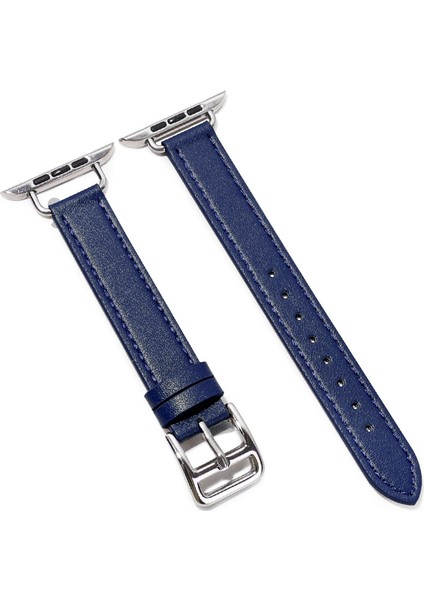 Puluz Kayış Apple Watch Uyumlu 7 45Mm/6&Se&5&4 44Mm/3&2&1 42Mm Koyu Mavi (Yurt Dışından)