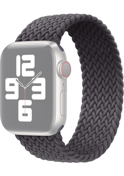 puluz Apple Watch Uyumlu Series 6 & Se 40Mm Için Kordonlu Saat, Boyut: M 145Mm Gri (Yurt Dışından)