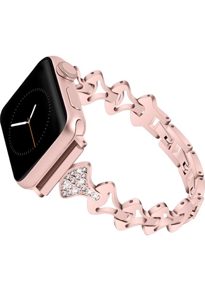 puluz Apple Watch Uyumlu Series 7 Için Sektör Şeklinde Kayış 41Mm / 6 & Se & 5 & 4 40Mm / 3 & 2 & 1 38Mm Altın Gül (Yurt Dışından) fiyatları