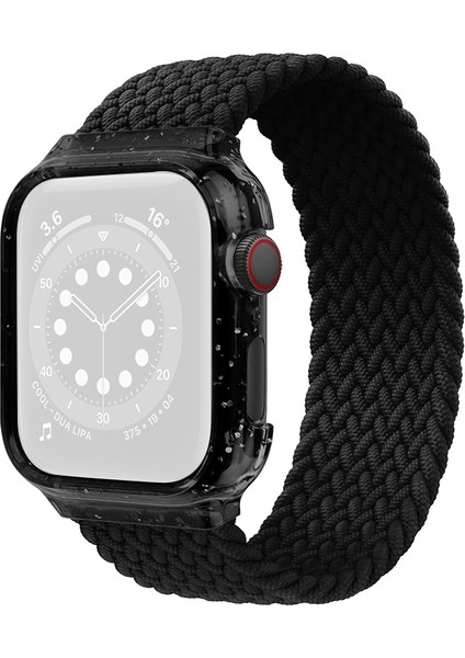 puluz Apple Watch Uyumlu Serisi 40Mm / 38Mm Için Örgü Kayış, Uzunluk:140Mm Siyah (Yurt Dışından)