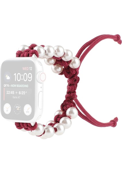 puluz Apple Watch Uyumlu 5 & 4 44Mm / 3 & 2 & 1 42Mm Için Saat Kordonu Kırmızı (Yurt Dışından)