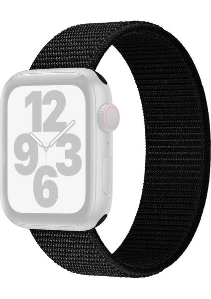 Puluz Naylon Yedek Kayış, Boyut: Xs 44Mm / 42Mm Saf Siyah (Yurt Dışından)