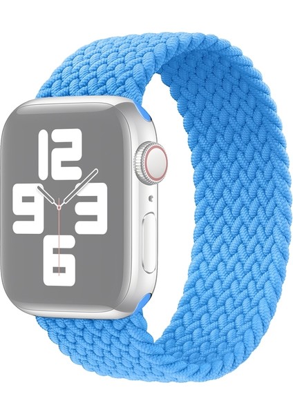 puluz Apple Watch Uyumlu Series 6 & Se 40Mm Için Kordonlu Saat, Boyut: M 145Mm Gökyüzü Mavisi (Yurt Dışından)
