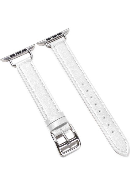 puluz Apple Watch Uyumlu 7 41Mm/6&Se&5&4 40Mm/3&2&1 38Mm Için Kayış Beyaz (Yurt Dışından)