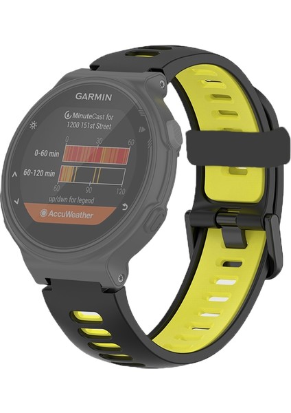 Puluz Garmin Forerunner 220/230 / 235/620/630/735Xt Watchband Black + Sarı (Yurt Dışından) fiyatları