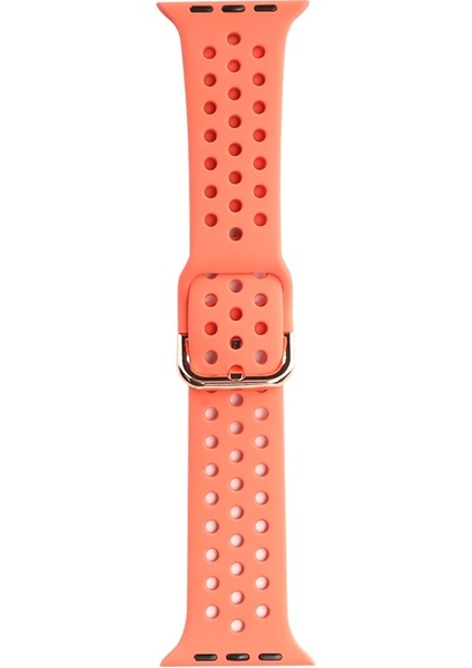 puluz Kayış Apple Watch Uyumlu Series 7 45Mm / 6 & Se & 5 & 4 44Mm / 3 & 2 & 1 42Mm Kayısı (Yurt Dışından)