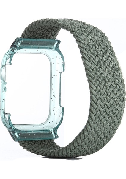 Puluz Apple Watch Uyumlu Serisi 40Mm / 38Mm Için Örgü Kayış, Uzunluk:140Mm Koyu Zeytin Yeşili (Yurt Dışından) modelleri