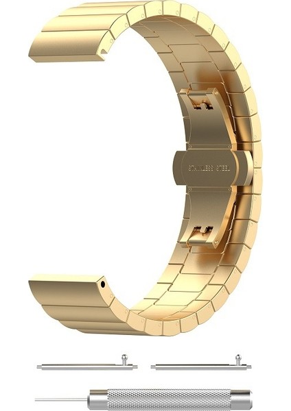 puluz Paslanmaz Çelik Kayış Ve Kelebek Toka Altın (Yurt Dışından) fiyatları