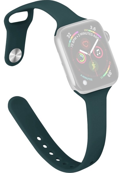puluz Apple Watch Uyumlu 7 Için Silikon Kayış 45Mm / 6&Se&5&4 44Mm / 3&2&1 42Mm Deniz Mavisi (Yurt Dışından)