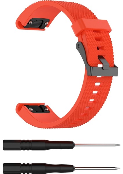 puluz Garmin Fenix ​​5S (20Mm) Silikon Bilek Kayışı Turuncu (Yurt Dışından)
