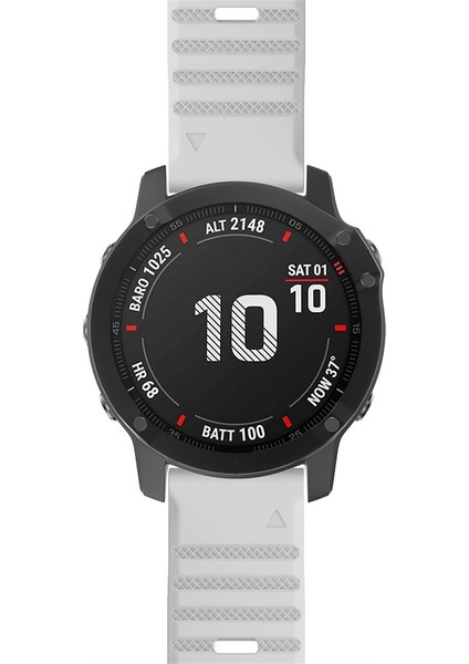 puluz Garmin Fenix ​​6 Silikon Kayış Beyaz (Yurt Dışından) modelleri