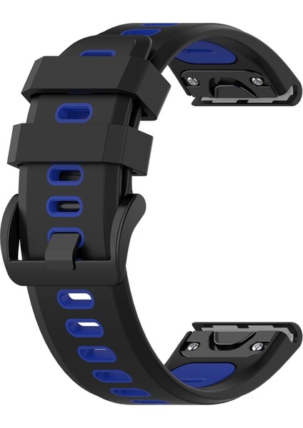 puluz Garmin Fenix ​​6X Kayış Siyah Mavi Için (Yurt Dışından)