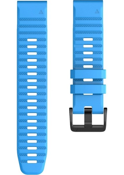 puluz Garmin Fenix ​​6 Silikon Kayış Gökyüzü Mavi (Yurt Dışından)