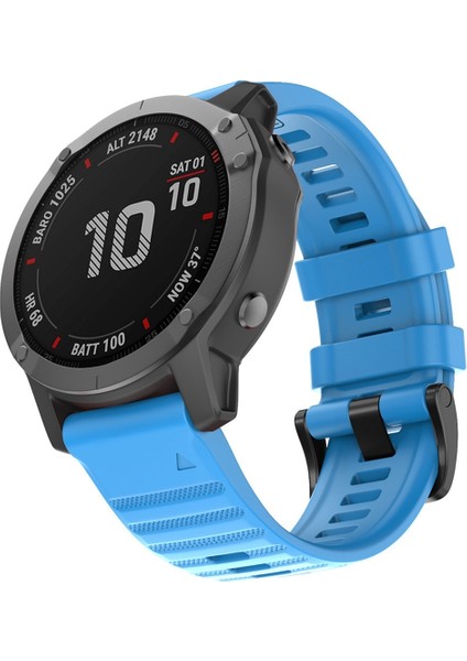 puluz Garmin Fenix ​​6 Silikon Kayış Gökyüzü Mavi (Yurt Dışından) fiyatları