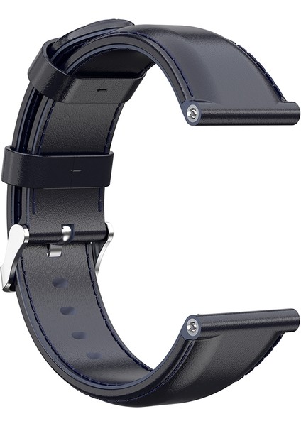puluz Garmin Vivoaktif 3 Yağ Balmumu Buzağı Deri Bilek Kayışı Mavi Için (Yurt Dışından)