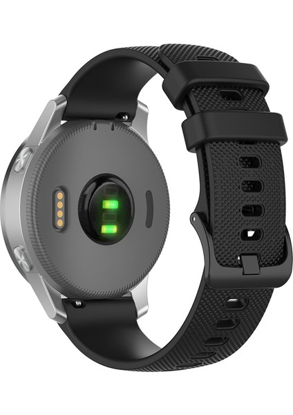 Puluz Garmin Silikon Akıllı Izle Için Yedek Kayış Bileklik Siyah Için (Yurt Dışından)