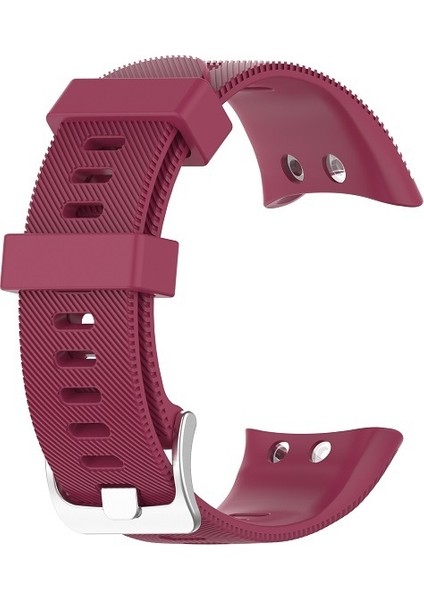 Puluz Garmin Yüzmek Için 2 Silikon Kayış Kırmızı Şarap (Yurt Dışından)