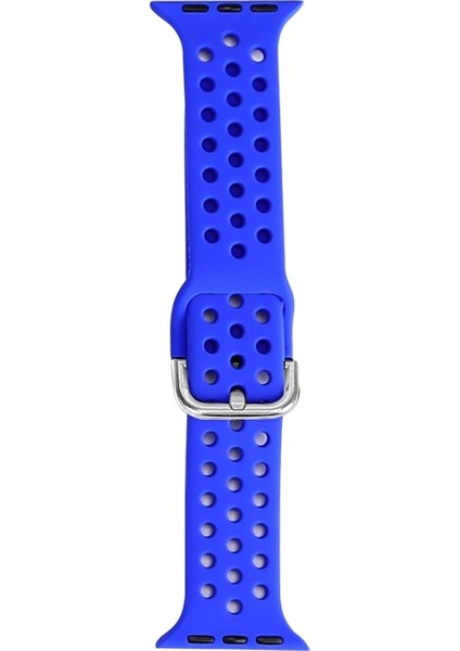 puluz Kayış Apple Watch Uyumlu Series 7 45Mm / 6 & Se & 5 & 4 44Mm / 3 & 2 & 1 42Mm Safir Mavisi (Yurt Dışından)
