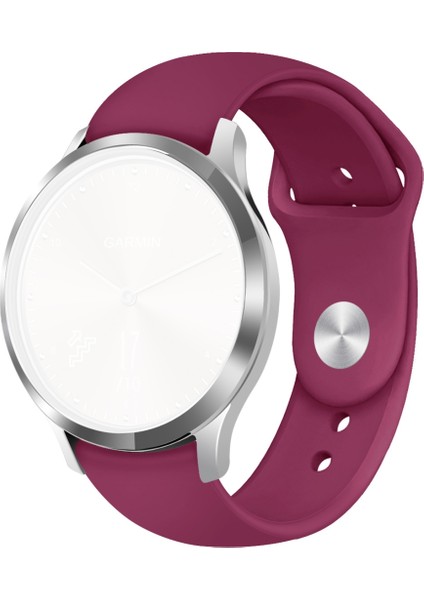 puluz Garmin Vivoaktif 3 / Vivomove Hr Kayışı Şarap Kırmızı (Yurt Dışından) fiyatları