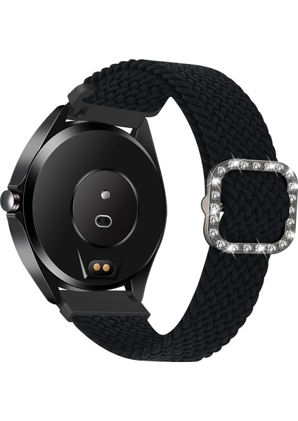 puluz Garmin Venu / Vivoaktif 3 20Mm Örgülü Kayış Siyahı Için (Yurt Dışından) modelleri