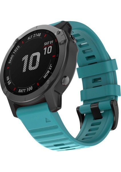 puluz Garmin Fenix ​​6 Silikon Kayışı Mavi-Yeşil (Yurt Dışından) fiyatları