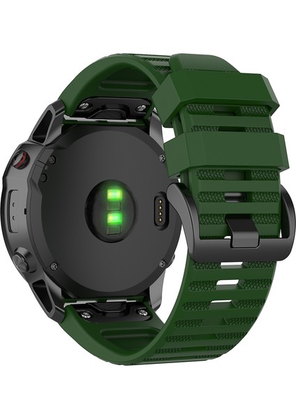puluz Garmin Fenix ​​6X 26Mm Yeşil Ordu Için Resmi Doku Kordonu (Yurt Dışından) modelleri