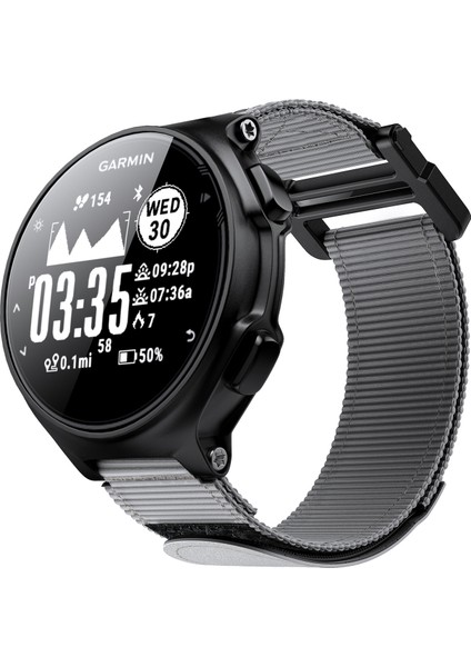 puluz Garmin Forerunner 735Xt Gri Için Naylon Kordonlu Saat (Yurt Dışından)