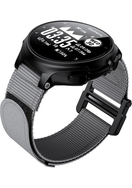 puluz Garmin Forerunner 735Xt Gri Için Naylon Kordonlu Saat (Yurt Dışından)