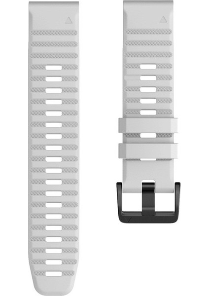 puluz Garmin Fenix ​​6X 26Mm Silikon Kayış Beyaz (Yurt Dışından)