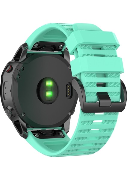 puluz Garmin Fenix ​​6X 26Mm Mavi Göl Için Resmi Doku Kordonu (Yurt Dışından)