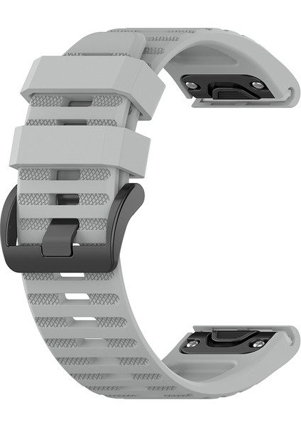 puluz Garmin Fenix ​​6X 26Mm Gri Için Resmi Doku Kordonu (Yurt Dışından)
