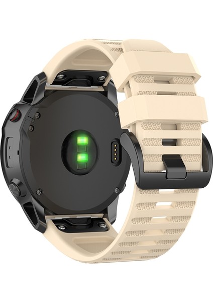 puluz Garmin Fenix ​​6X 26Mm Bej Için Resmi Dokusu Saat Bandosu (Yurt Dışından) modelleri