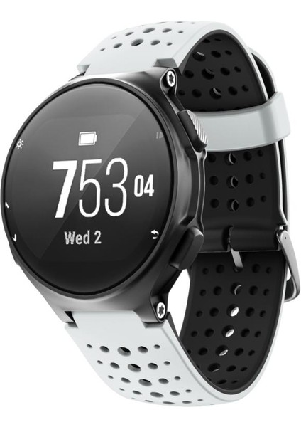 puluz Garmin Forerunner 220 Silikon Kordonlu Saat Siyah Beyaz Için (Yurt Dışından) modelleri