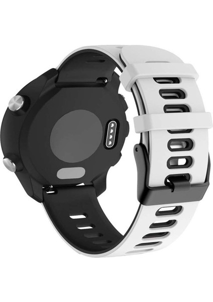 puluz Iki Tonlu Silikon Kayış Beyaz + Siyah (Yurt Dışından) modelleri
