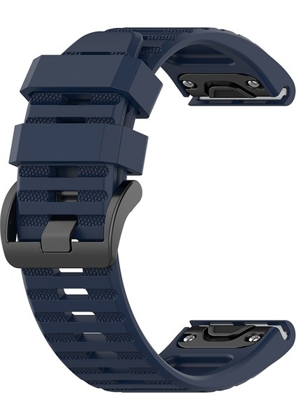 Puluz Garmin Fenix ​​6X 26Mm Midnight Mavi Için Resmi Dokusu Kordonlu Band (Yurt Dışından)