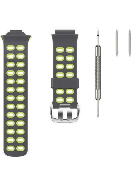 puluz Garmin Forerunner Için 310Xt Silikon Kordonlu Saat Gri Yeşil (Yurt Dışından) fiyatları