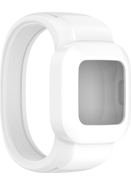 puluz Garmin Vivofit Jr3 Için Hiçbir Toka Silikon Kordon Bandı, Boyut: S Beyaz (Yurt Dışından)