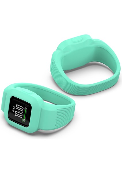 puluz Garmin Vivofit Jr3 Için Toka Silikon Saat Bandosu, Boyut: S Deniz Mavisi (Yurt Dışından) modelleri