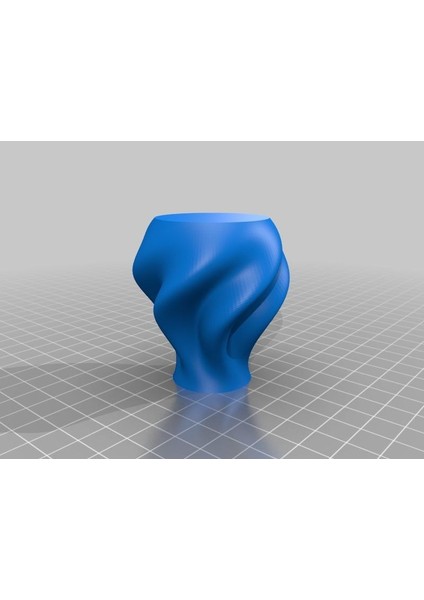 Benim Rippled Vase Plastik Aparat