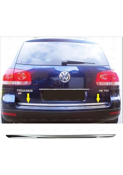 Vw Touareg Krom Alt Bagaj Çıtası 2002-2010 P. Çelik