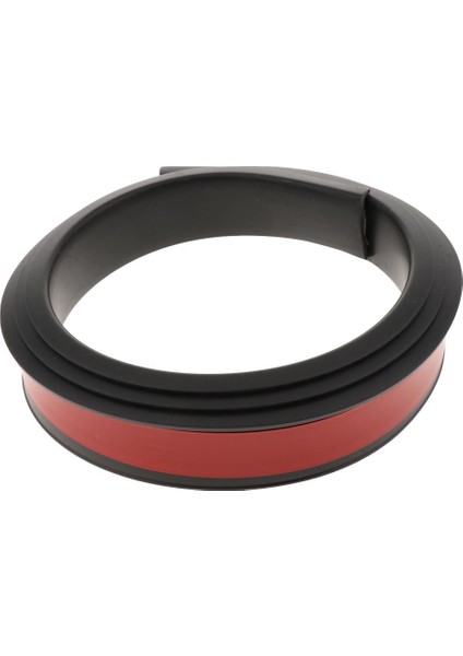 5.5 cm * 3.8 M Siyah Araba Çamurluk Flare Tekerlek Kaş Koruyucu Kemer Trim Şeridi 3.8 cm
