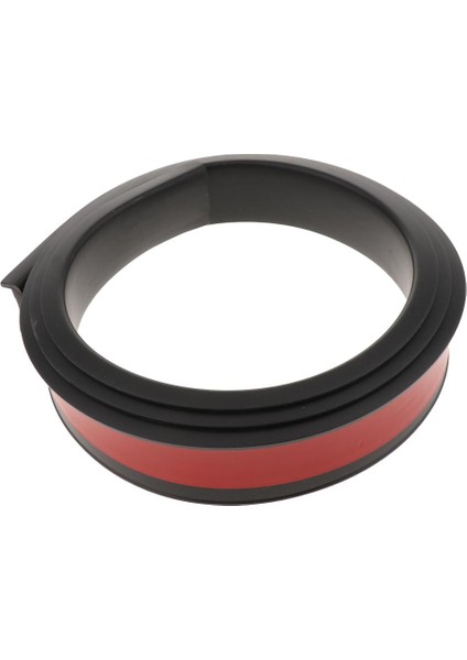 5.5 cm * 3.8 M Siyah Araba Çamurluk Flare Tekerlek Kaş Koruyucu Kemer Trim Şeridi 3.8 cm