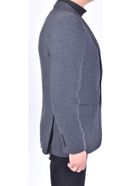 4520 Prag Slimfit Yünlü Ceket/kahverengi/48 Beden - 6 Drop modelleri