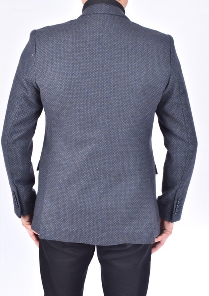4520 Prag Slimfit Yünlü Ceket/kahverengi/48 Beden - 6 Drop fırsatları