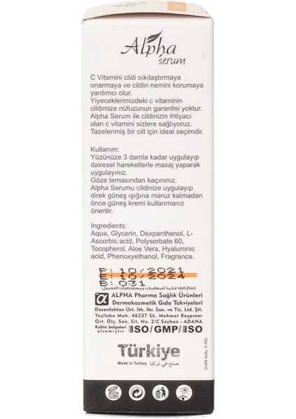 Vitamin C Serumu 30ML