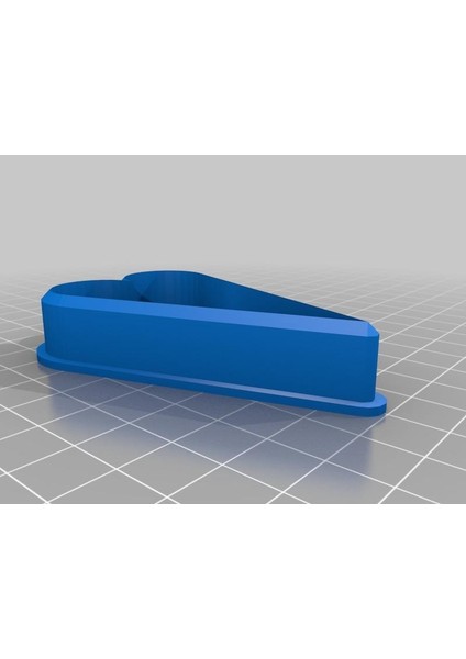 Parametrik Çerez Kurabiye Kesici Kalip - Kalp Plastik Aparat