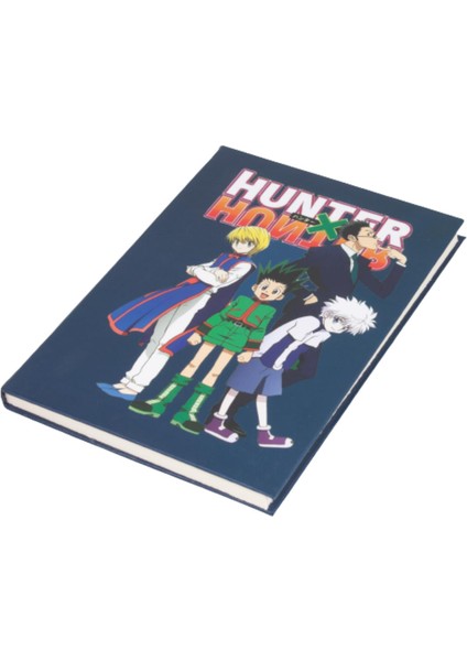 Lacivert Hntr Tasarım 160 Sayfa Çizgisiz Defter